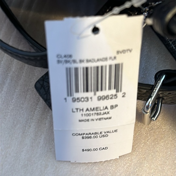 Coach Leather Amelia backpack black - Picture 14 of 15